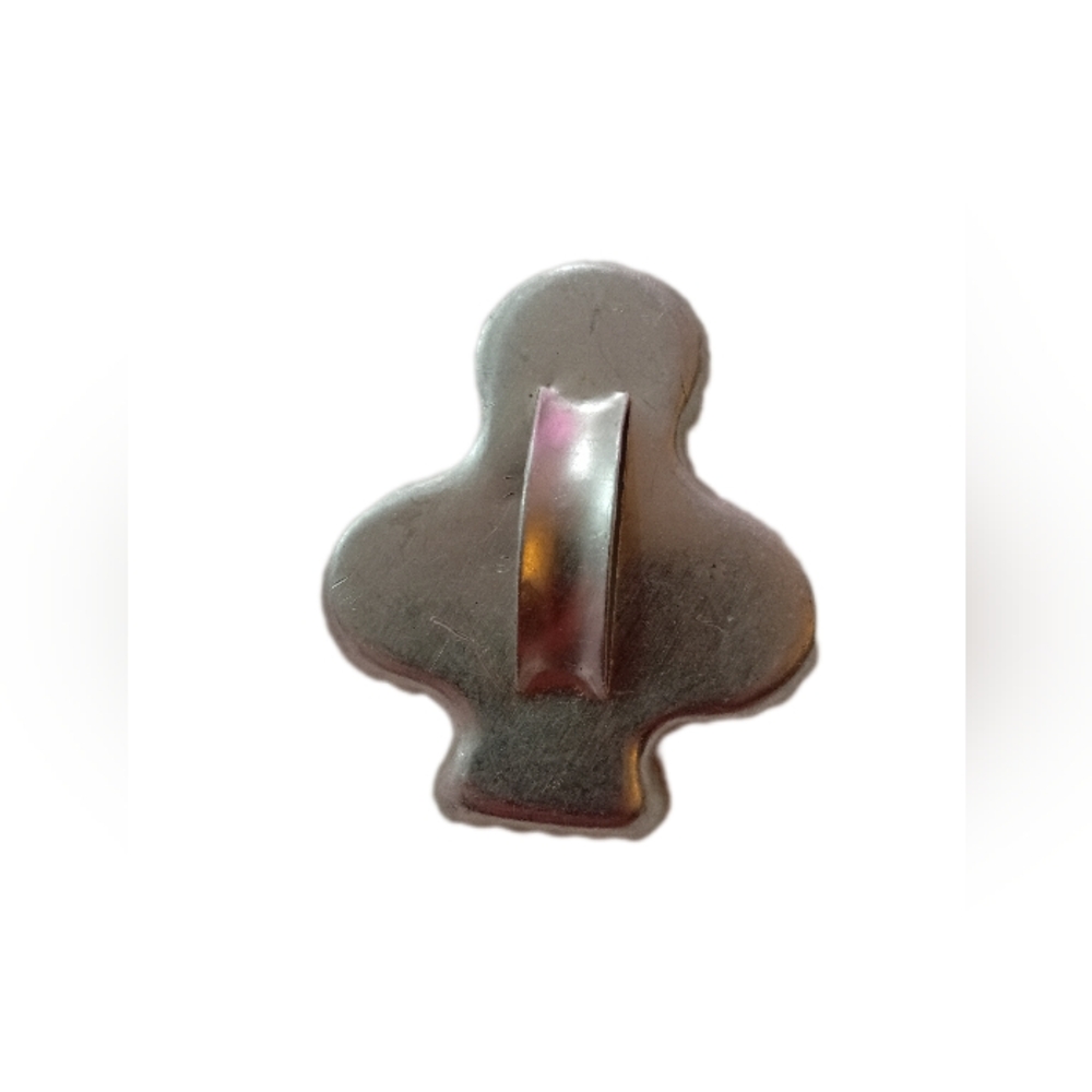 Silver Metal Cookie Cutter